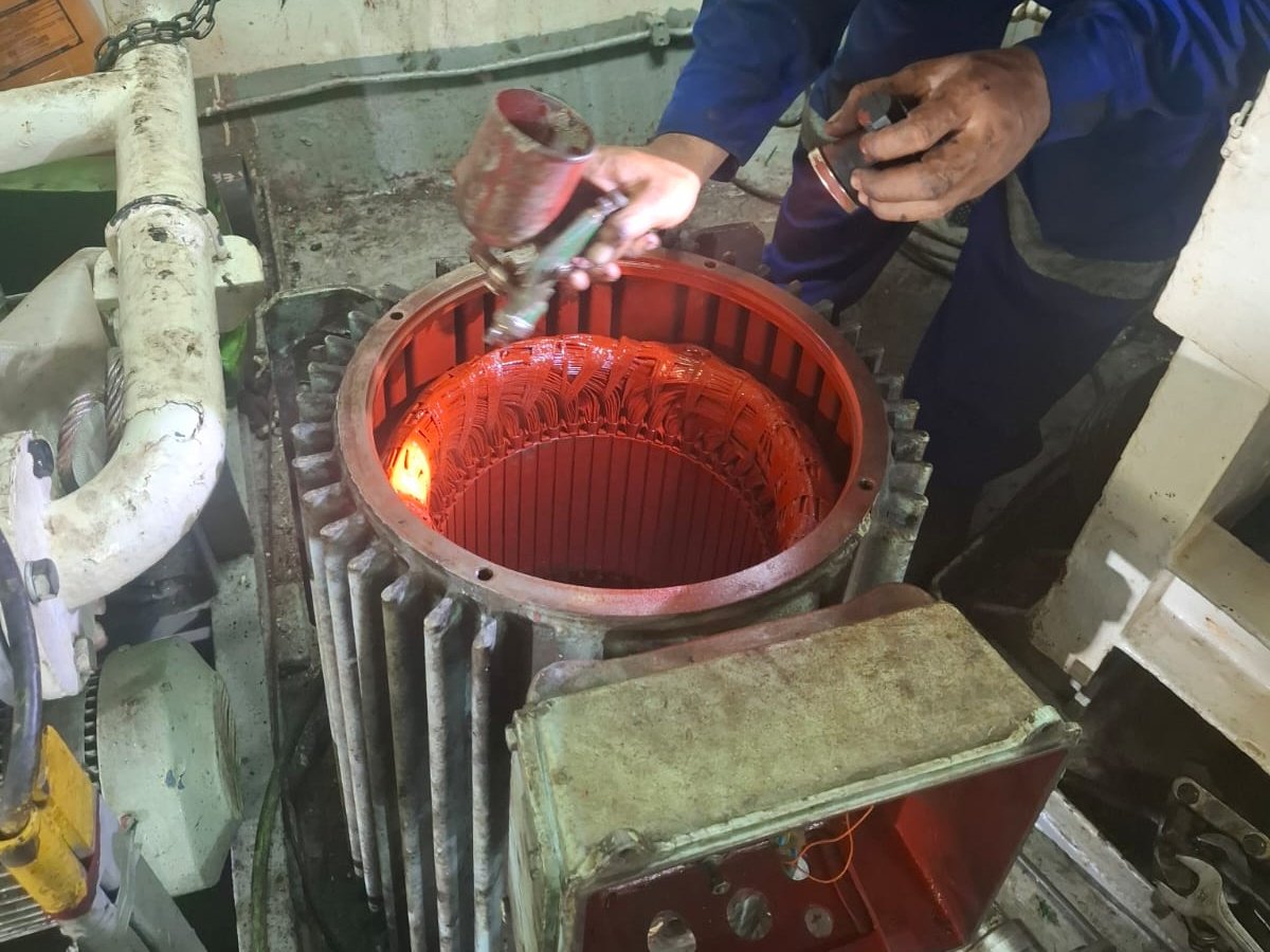 Overhaul Electro Motor 1